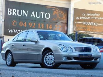 mercedes classe e 320 v6 pack luxe elegance ba