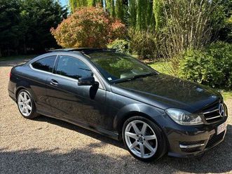 mercedes classe c coupe w204 220 cdi pack amg - 2012 - full historique mercedes ◊ - ct ◊