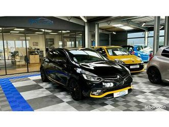 clio 4 trophy rs 18 / aileron cup / cuir / rs monitor / française / caméra