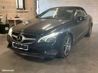 mercedes benz classe e 220 cdi cabriolet boite manuelle garantie 12 mois