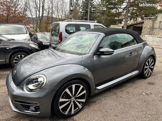 volkswagen coccinelle cabriolet 2.0 tdi 150cv r-line historique full vw