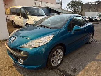 peugeot 207 cc 1.6 16v très propre ctok entretien a jour manuelle