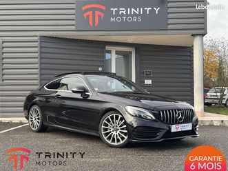 mercedes classe c coupé sportline pack amg 220d 2.2 cdi 170ch bva + toît ouvrant + suivi complet ...