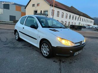 peugeot 206 1.4 hdi 68 cv ct ok 2 places