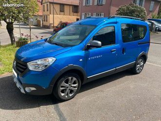 dacia dokker 1l5 dci 90ch stepway gps siège chauffant attelage garantie 12 mois