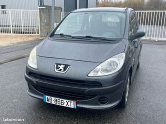 peugeot 1007 1.4 hdi turbo (garantie 3mois)