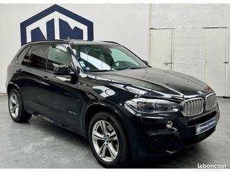 bmw x5 bmw (f15) xdrive40e 2.0 313ch bva8 m sport crossover, suv, noir saphir métallisé, 1