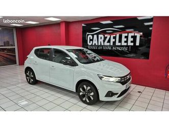 dacia sandero1.0 tce 90 journey 2025/1 ere main/ export algerie tunisie 12990 hors taxes