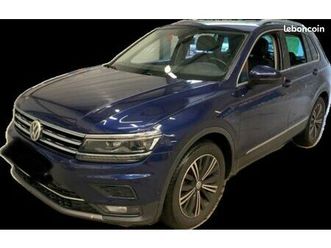 volkswagen tiguan ii 2.0 tdi 150ch bluemotion technology carat exclusive dsg7
