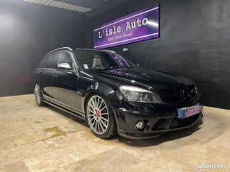 mercedes classe c sw 63 amg/ avantgarde/ pack carbone/ toit ouvrant/ harman kardon/ suivi mercedes