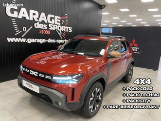 dacia duster tce 130 4x4 extreme + pack cold + pack techno + pack city + pare-brise dégivrant