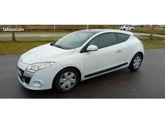 121 000 km renault megane coupé 1.4 tce 130 cv fintion night & day