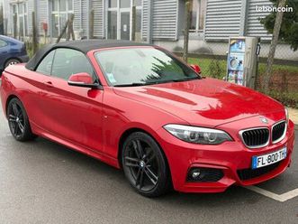 bmw série 2 cabriolet