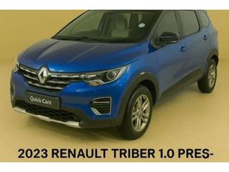 2023 renault triber 1.0 prestige intens amt automatic