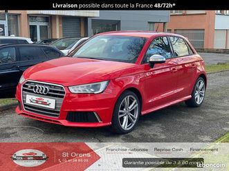 audi s1 sportback quattro 2.0 tfsi 231 sieges chauffants / carnet d'entretien garantie 12 mois* re72