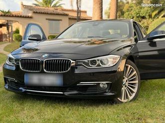 bmw 328i 245ch 98000kms boîte auto noire full cuir comme neuve