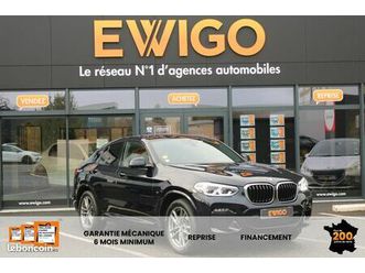 bmw x4 3.0 d 265ch m-sport xdrive bva - suivi bmw - harman/kardon - peinture carbonschwarz metallic