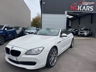 bmw série 6 cabriolet 650i 4.4 v8 407 ch exclusive bva 3