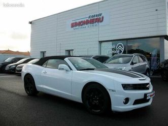 chevrolet camaro cabriolet 6.2 v8 405ch