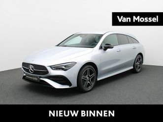 mercedes cla 250 e star edition shooting brake + amg line + carplay + nightpakket + key less +