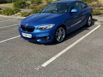 bmw 228i f22 m sport bleu estoril 245ch 2016