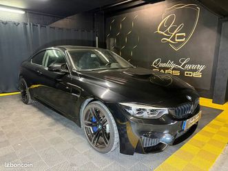 bmw m4 coupé f82 lci2 450 ch m dkg7 pack carbone - francaise – historique complet bmw – parfait etat
