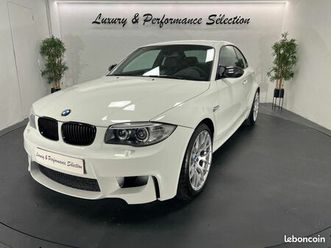bmw 1m coupé e82 - 2ème main - 45 000km - etat neuf - entretien complet