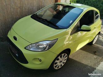 ford ka - 4 places - 3 portes - 57 000 km - verte/jaune