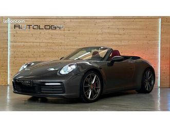 porsche 992 carrera 4s cabriolet - 1ère main française