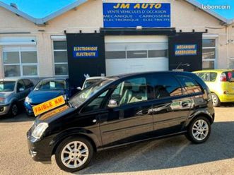 a saisir meriva 1.6i 105cv 120.500kms boite auto clim garantie 1 an possibilite 3 ans