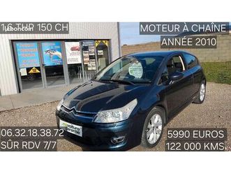 c4 coupée 1,6 thp 150/moteur à chaîne