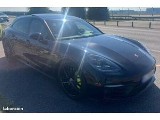 porsche panamera sport turismo 4s phase 2 hybride rechargeable garantie porsche jusqu’au 30/7/27 full options full black