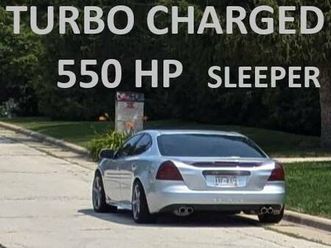 2005 pontiac grand prix turbo+ic, 550hp fully built forged 3800 on e85