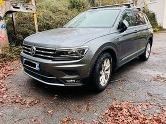volkswagen tiguan allspace 2.0 tdi 150 carat – 7 places – 2018 – 148 000 km – entretien à jour