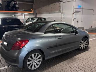peugeot 207 cc cabrio ledersitze