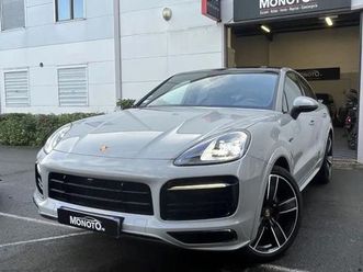 porsche cayenne s coupé platinium edition hybrid 3.0 v6 462ch toit pano pack chrono camera 360° bose