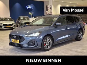 ford focus wagon - 1.0 ecoboost hybrid st line x | volledig leer | elektrische achterklep | acc | agr | camer