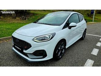 superbe ford fiesta st 200 mk8.5 gps toit ouvrant hifi bang & olufsen dash cam radars avant + arrière induction 1ère main rare française