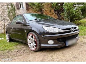 peugeot 206 cc – 1.6 16v 110 ch – 2004 – 81 000 km – excellent état