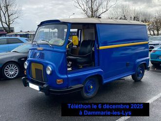 renault estafette van mecanic avec panneau solaire