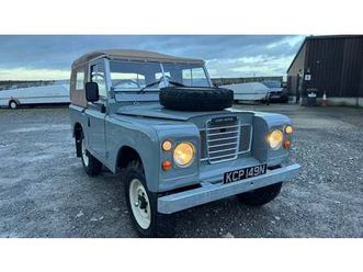 1975 land rover series 3 gris manuel, 4 vitesses conduite...
