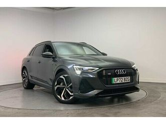 audi e-tron black edition 50 quattro