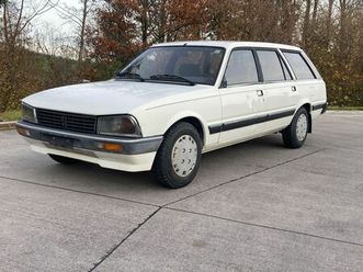 peugeot 505 sx 2,2 familial der ultimative familienkombi!
