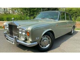 1976 rolls royce silver shadow vert automatique conduite...