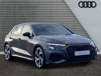 audi s3 sportback black edition tfsi quattro s tronic