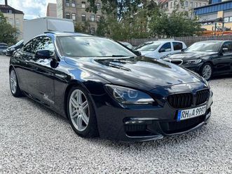 bmw série 6 640d coupé pack m 313ch - navi - toit pano / ouvrant