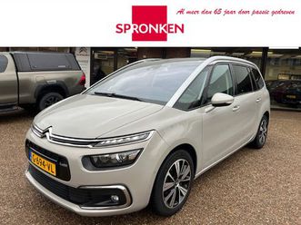 citroën c4 grand spacetourer 1.2 puretech shine panoramadak-navi-camera-trekhaak-7 sits-keyless