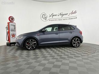 volkswagen polo vi (2) gti 2.0 tsi 207 s&s dsg7 207ch full led & virtual cockpit & caméra & apple car play & 29 000kms
