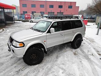 pajero sport v6 3.0 lpg, wyciągarka, loft, 4x4, 2kpl kól, klima walbrzych • olx.pl