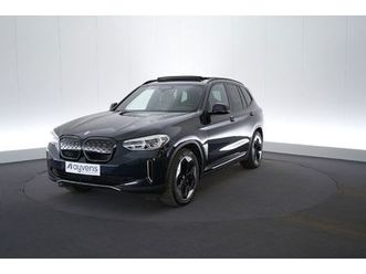bmw ix3 80 kwh impressive shadow leder/cuir adapt. led gps pdc 360°cam pano head-up h/k keyless blis verw. sportzetels acc trekhaak
